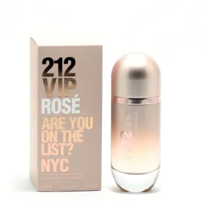 212 VIP ROSE LADIES BY CAROLINA HERRERA EDP SPRAY 2.7 OZ