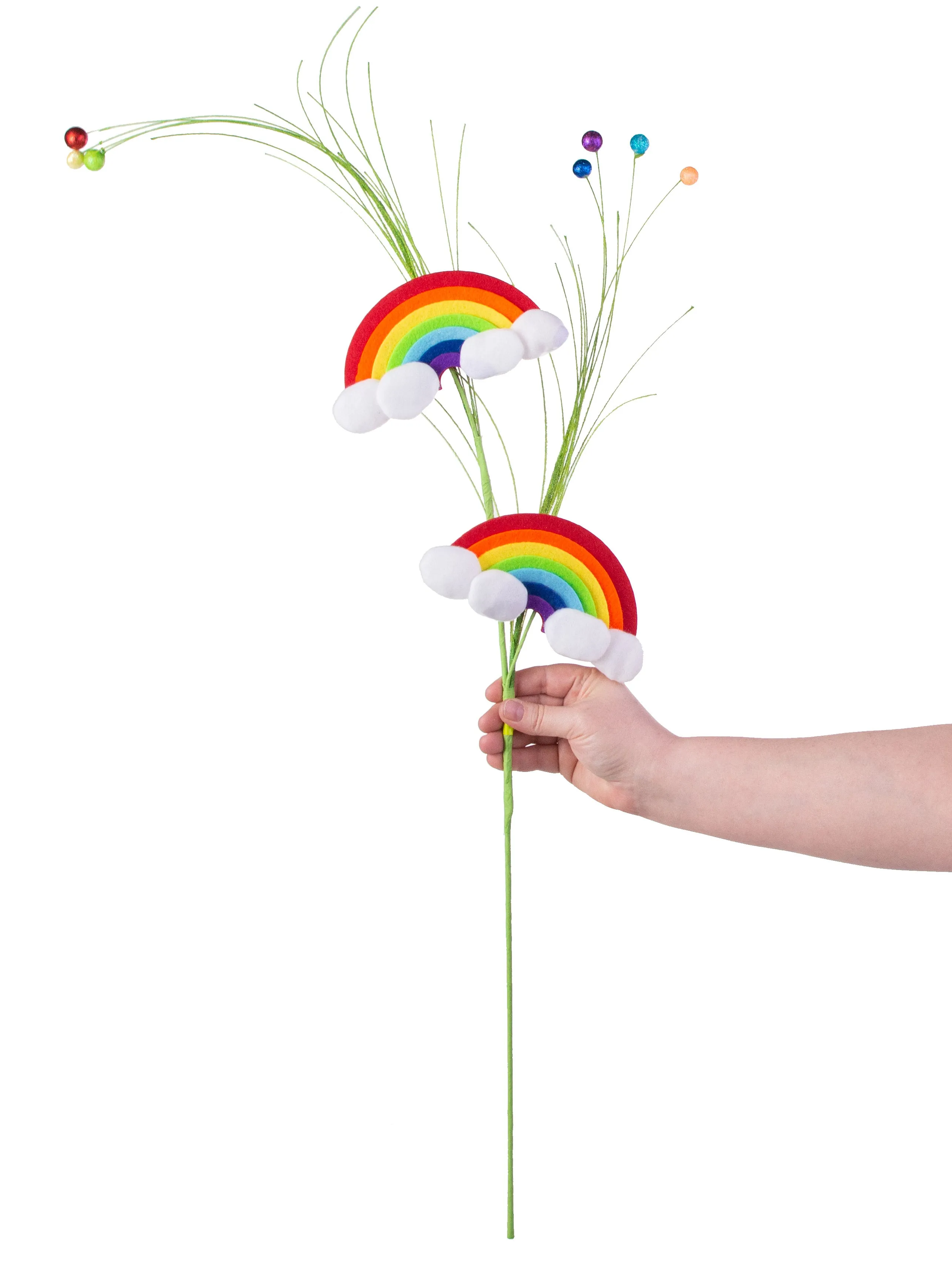 32" Felt Rainbow Spray