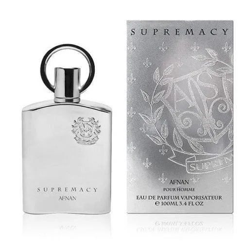 Afnan Supremacy Silver EDP Perfume For Men 100ml