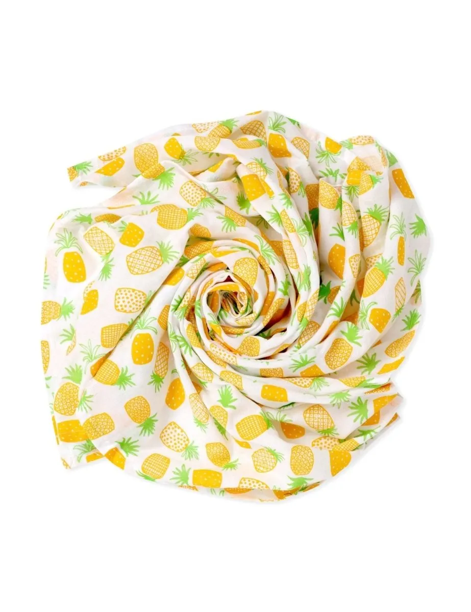 Baby Swaddle Wrap Combo- Fruity Watermelon, Fruity Pineapple & Fruity Lime