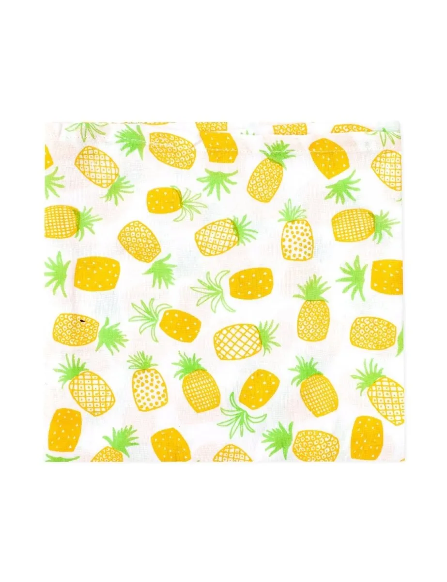 Baby Swaddle Wrap Combo- Fruity Watermelon, Fruity Pineapple & Fruity Lime