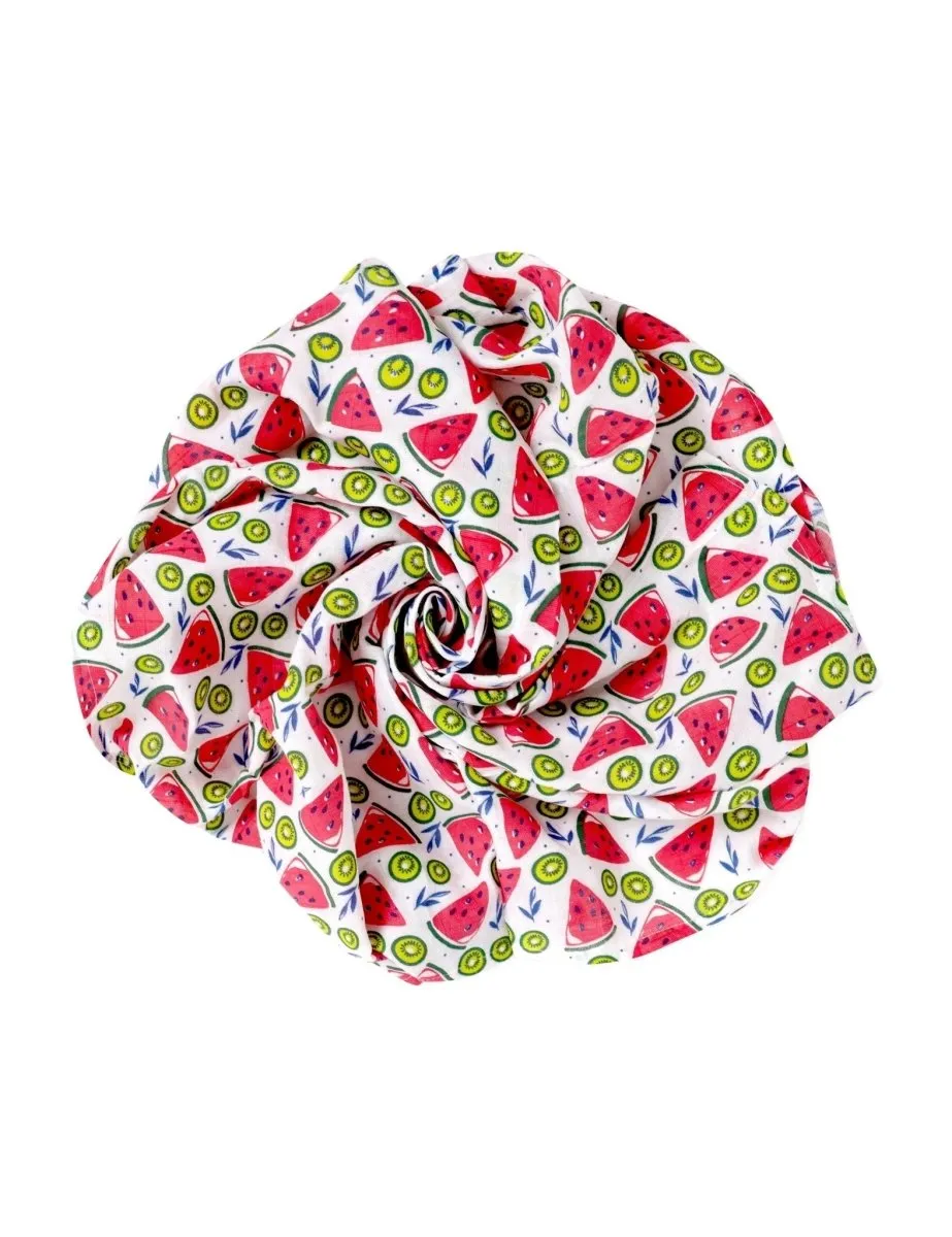 Baby Swaddle Wrap Combo- Fruity Watermelon, Fruity Pineapple & Fruity Lime