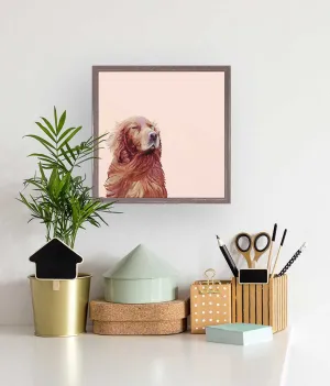 Best Friend - Golden Peace Mini Framed Canvas