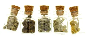 Bottle Charms Herbs in 22x15mm Glass Bottle