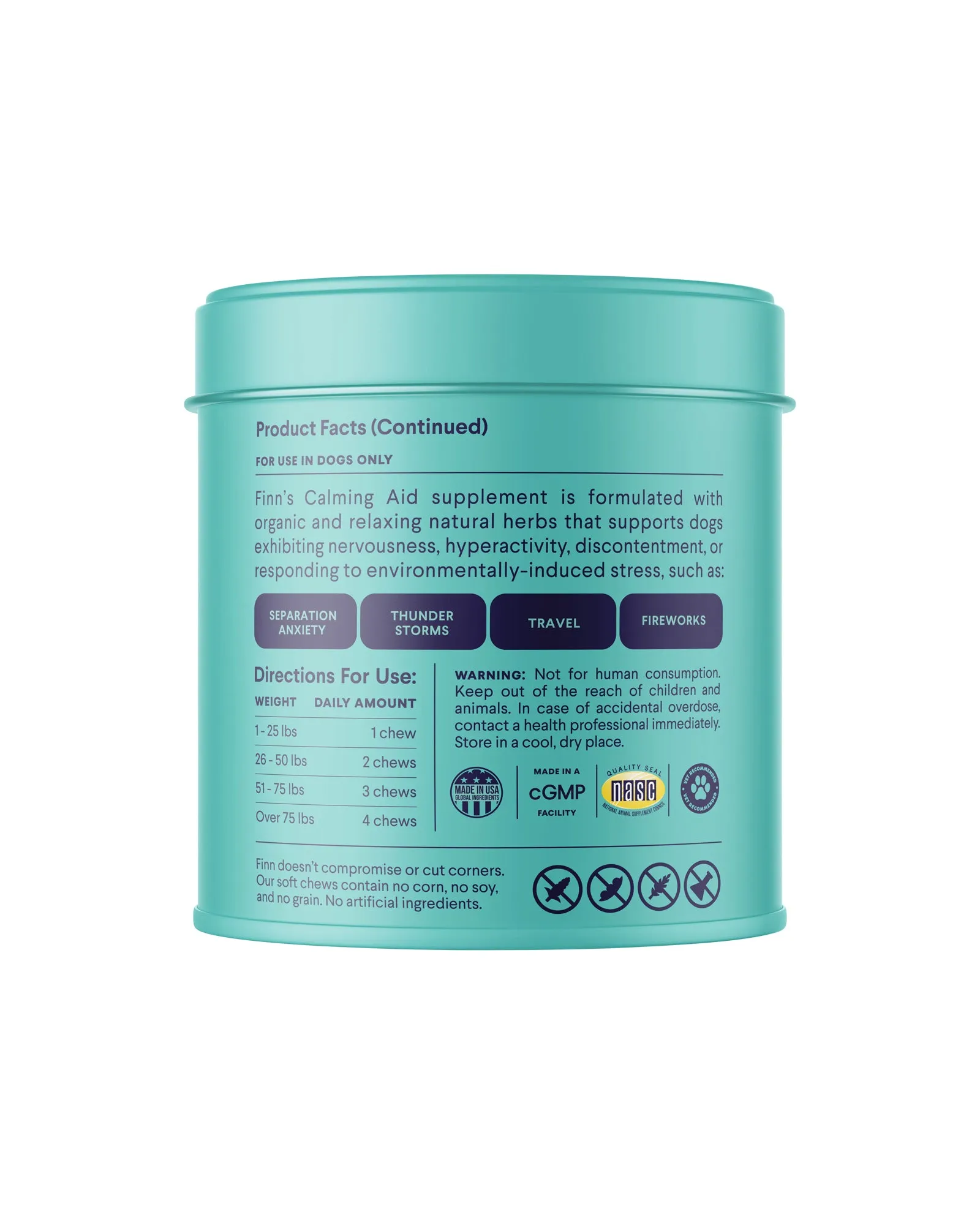 Calming Aid Dog Supplement