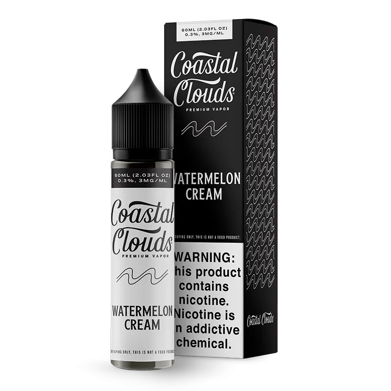 Coastal Clouds - Watermelon Cream - 60ML E-Liquid