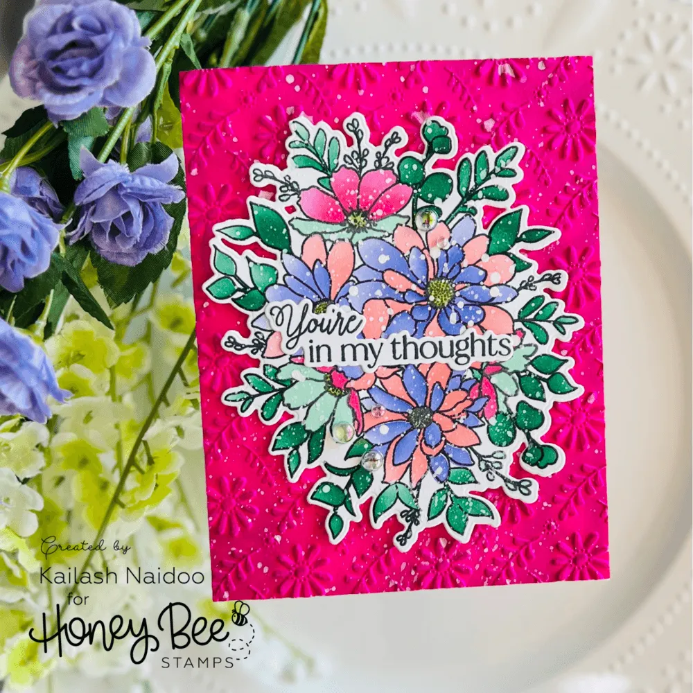 Daisy Layers Bouquet - 6x8 Stamp Set