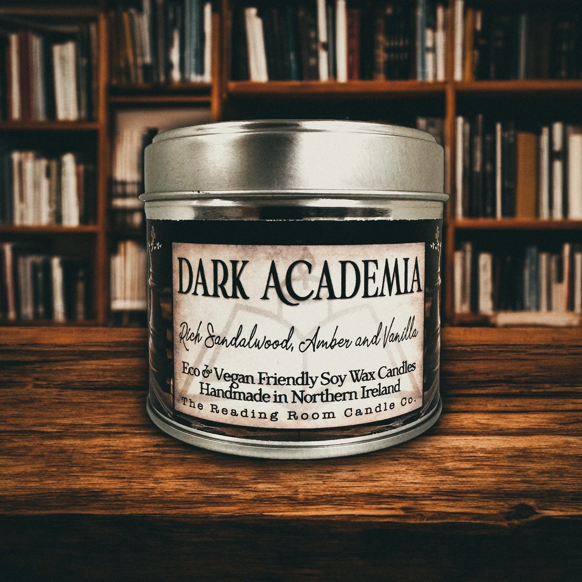 Dark Academia- Rich Sandalwood, Amber and Vanilla