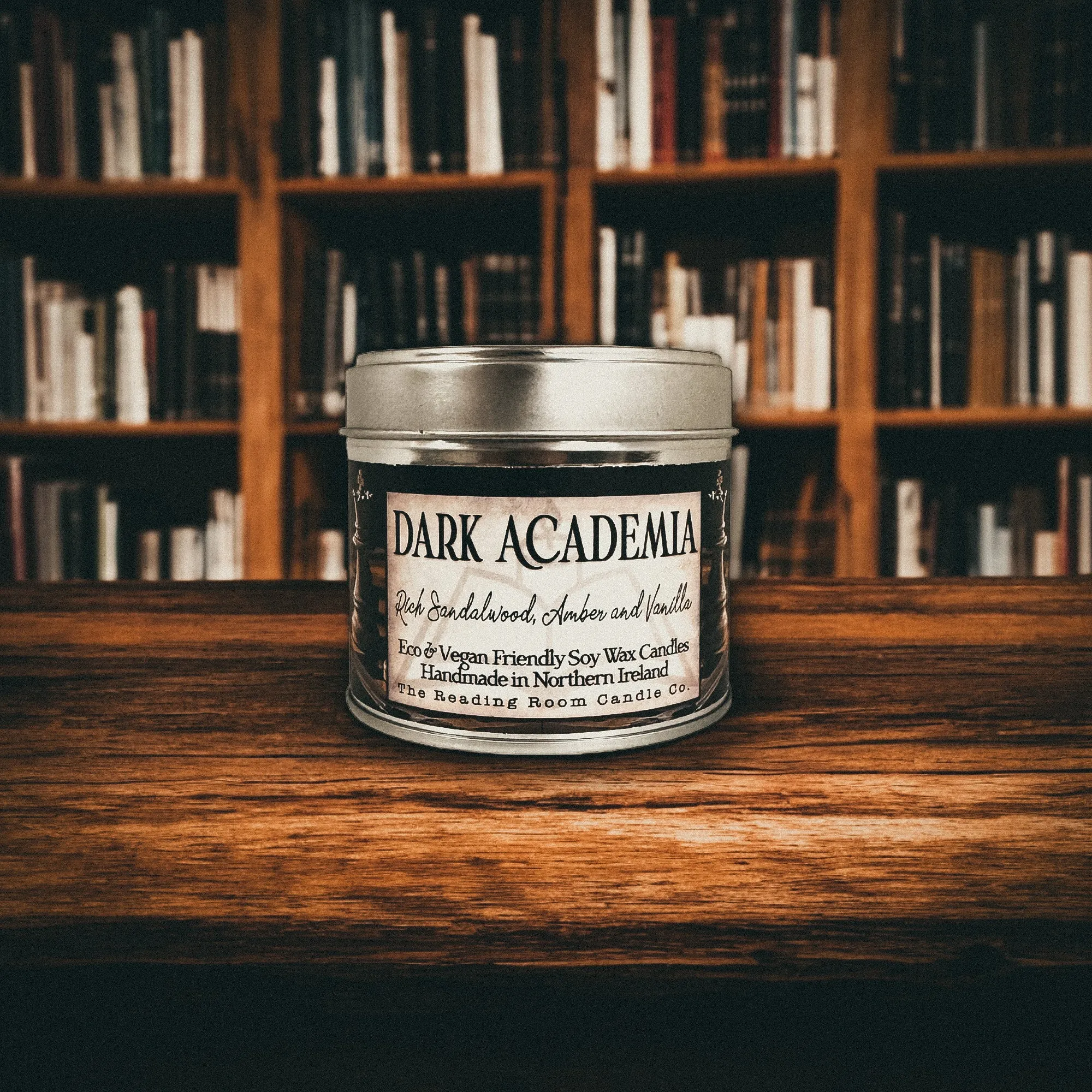 Dark Academia- Rich Sandalwood, Amber and Vanilla