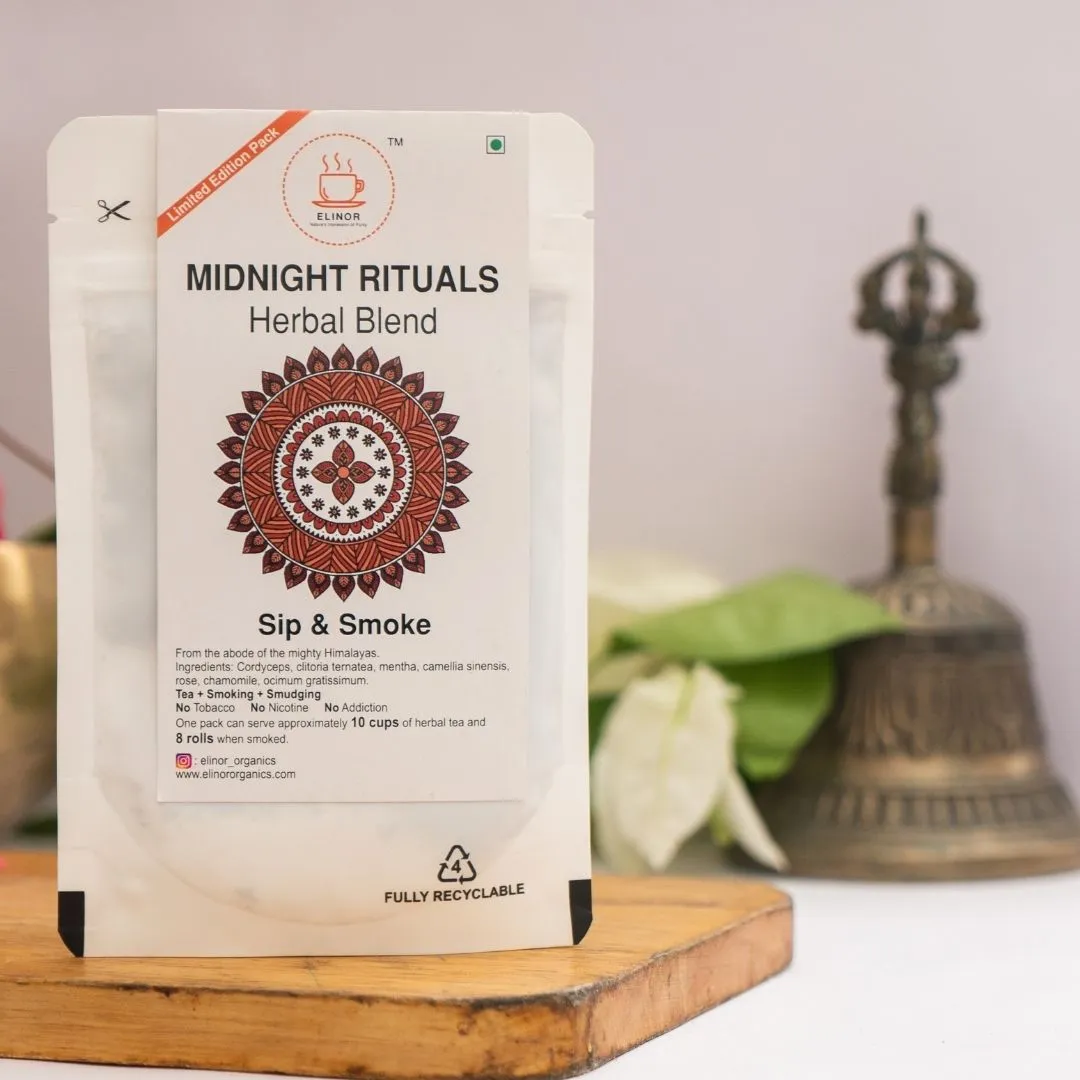 Elinor Organics - Midnight Rituals | Herbal Smoking Blend