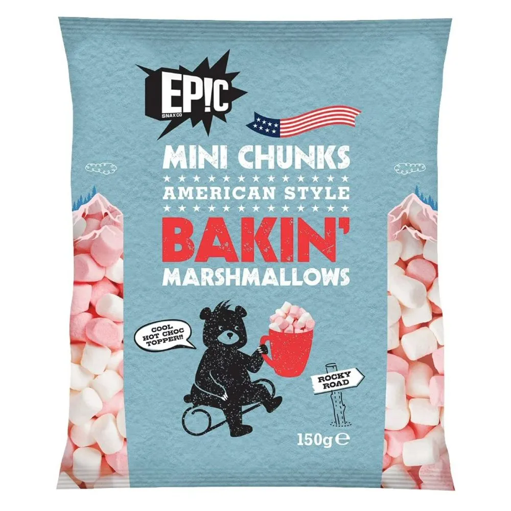 Epic 150g Mini American Style Toasting Marshmallows