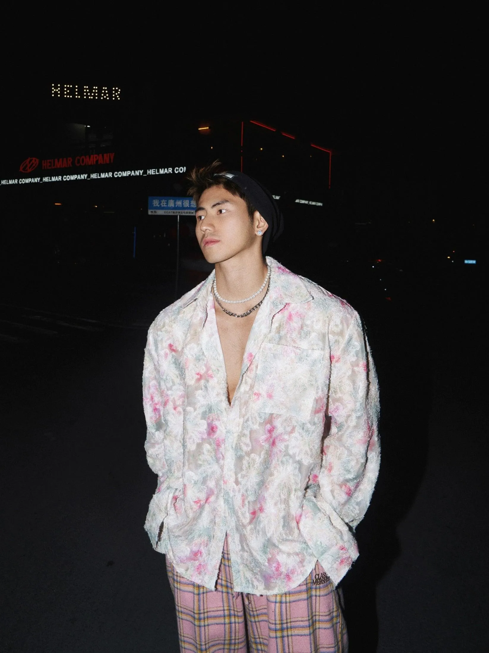 Floral Pastel Button-Up Shirt