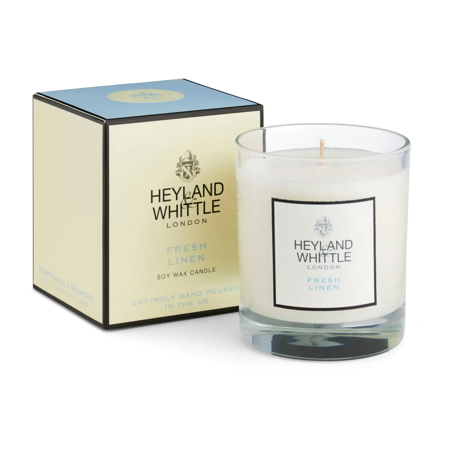 Fresh Linen Candle in a Glass 230g