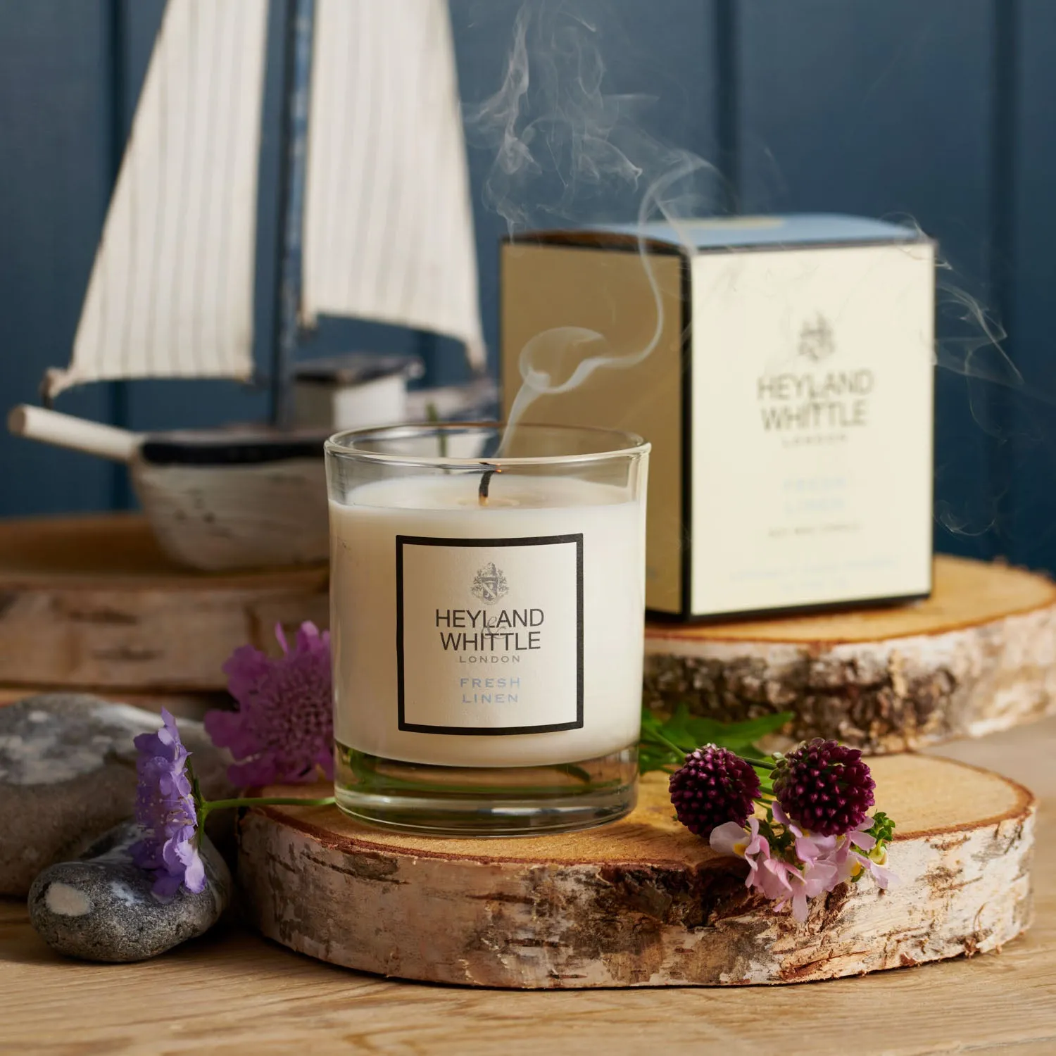 Fresh Linen Candle in a Glass 230g