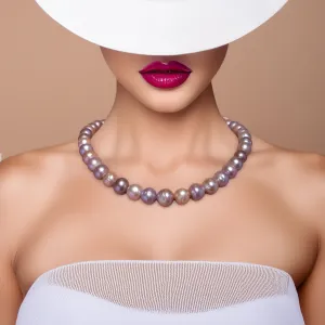 Fresh Water Pearl Necklace - Powder Rose