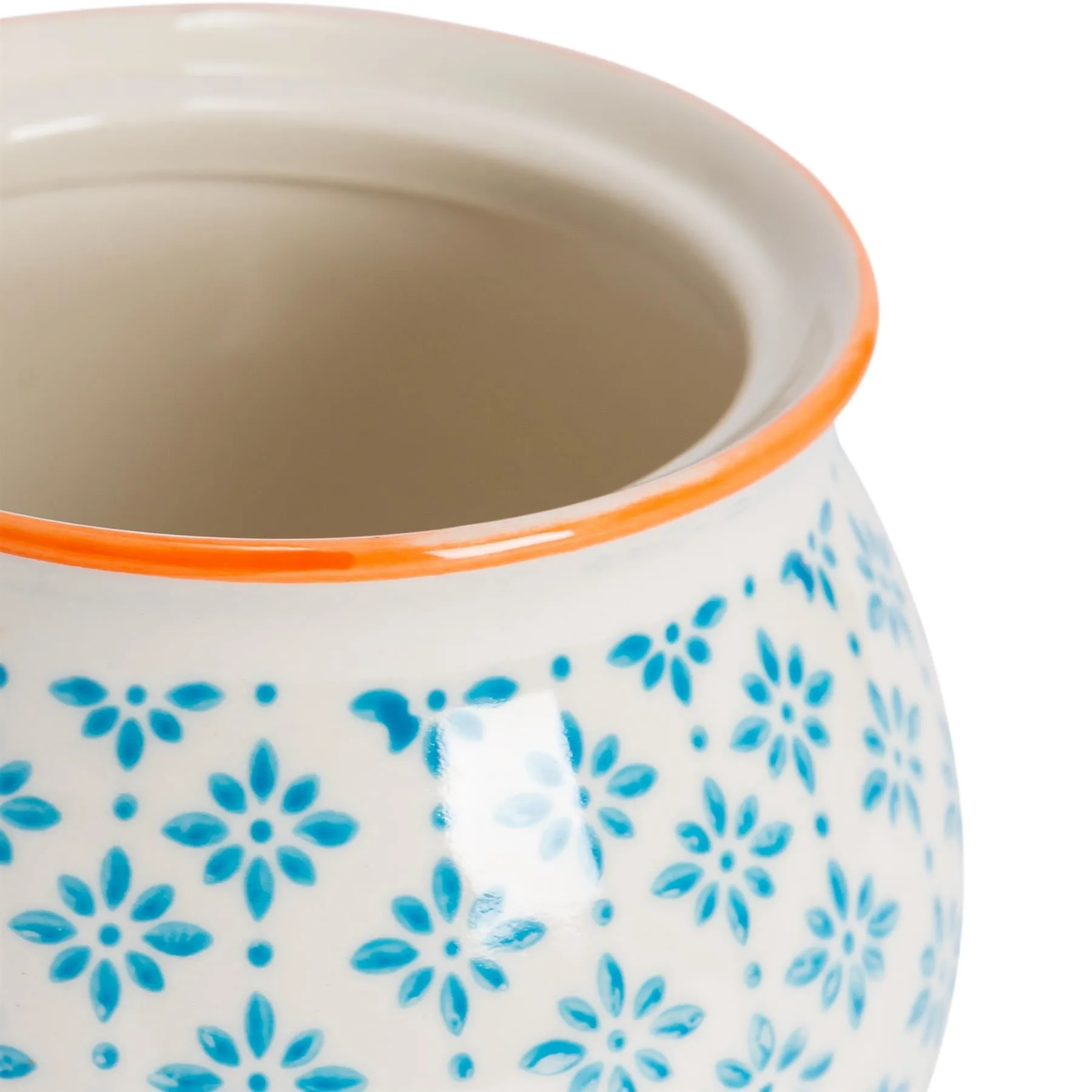 Hand Printed Sugar Bowl - By Nicola Spring