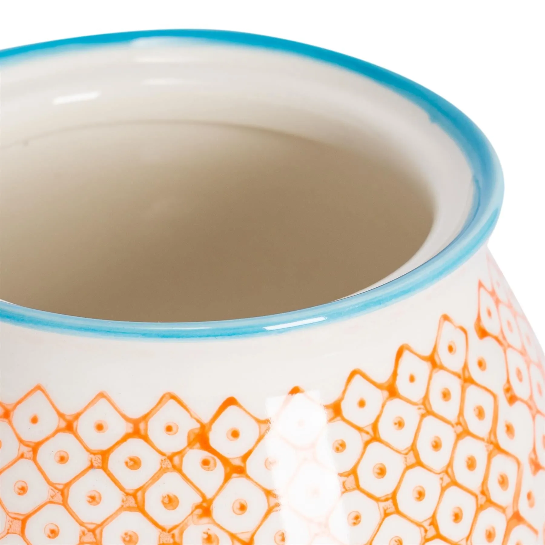 Hand Printed Sugar Bowl - By Nicola Spring