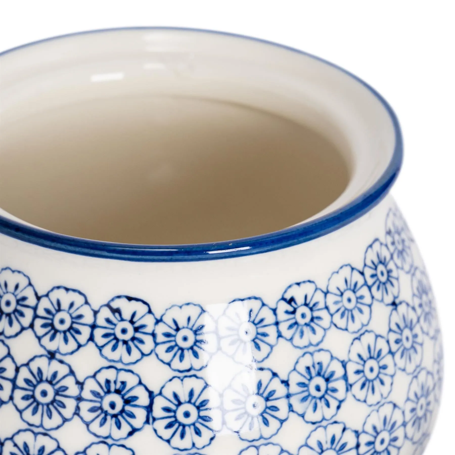 Hand Printed Sugar Bowl - By Nicola Spring