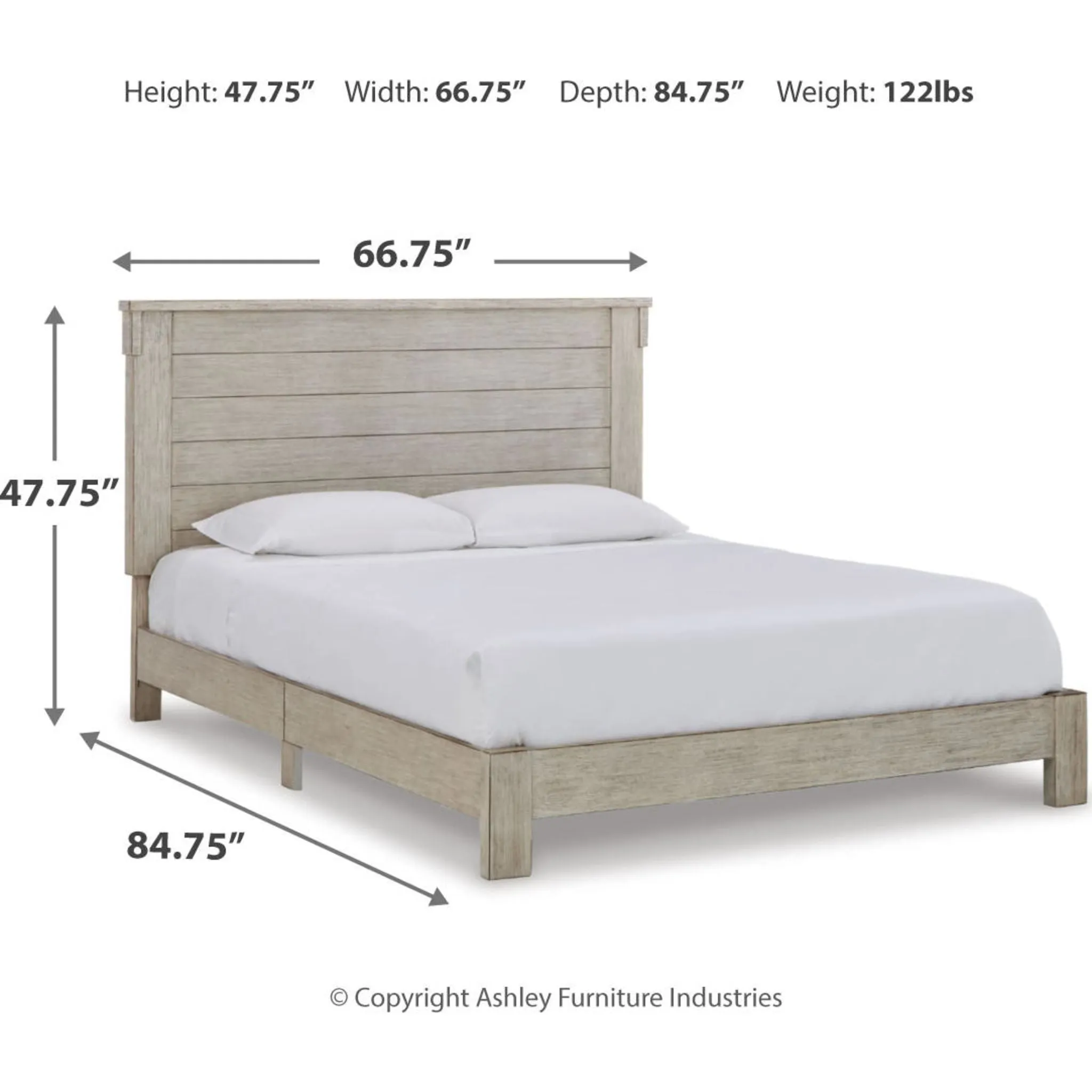 Hollentown 5 Piece Queen Panel Bedroom