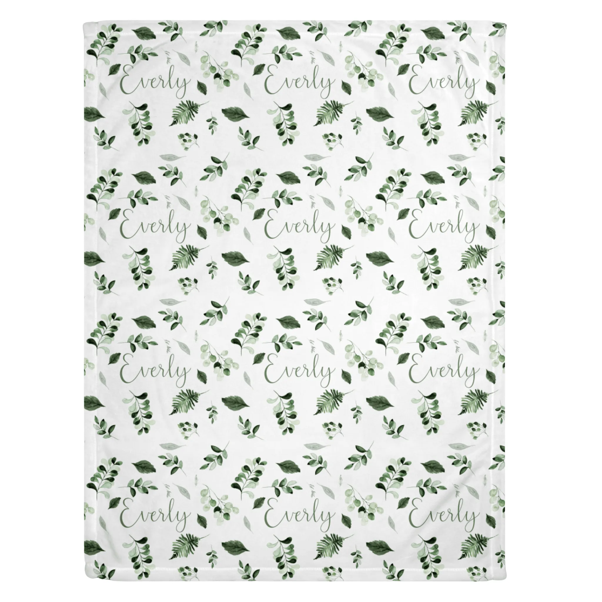 Ivy & Sage Personalized Minky Blanket (Smooth Minky)