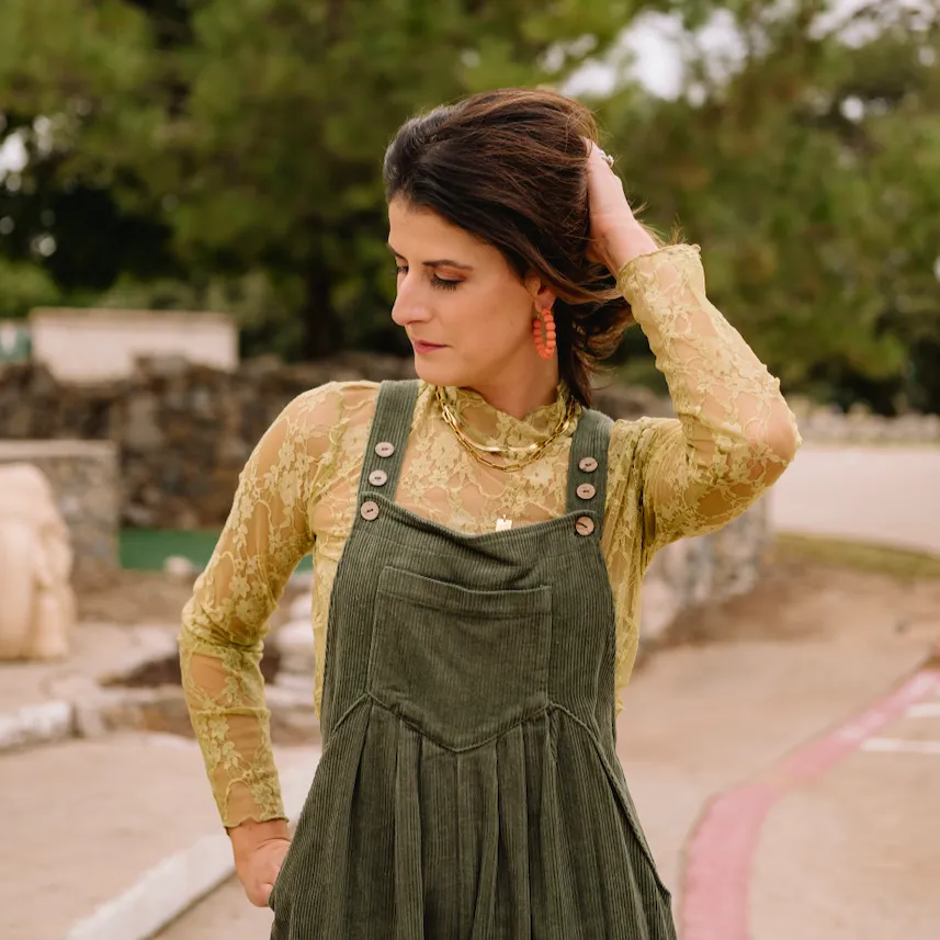 Jones Floral Print Lace Long Sleeve Top