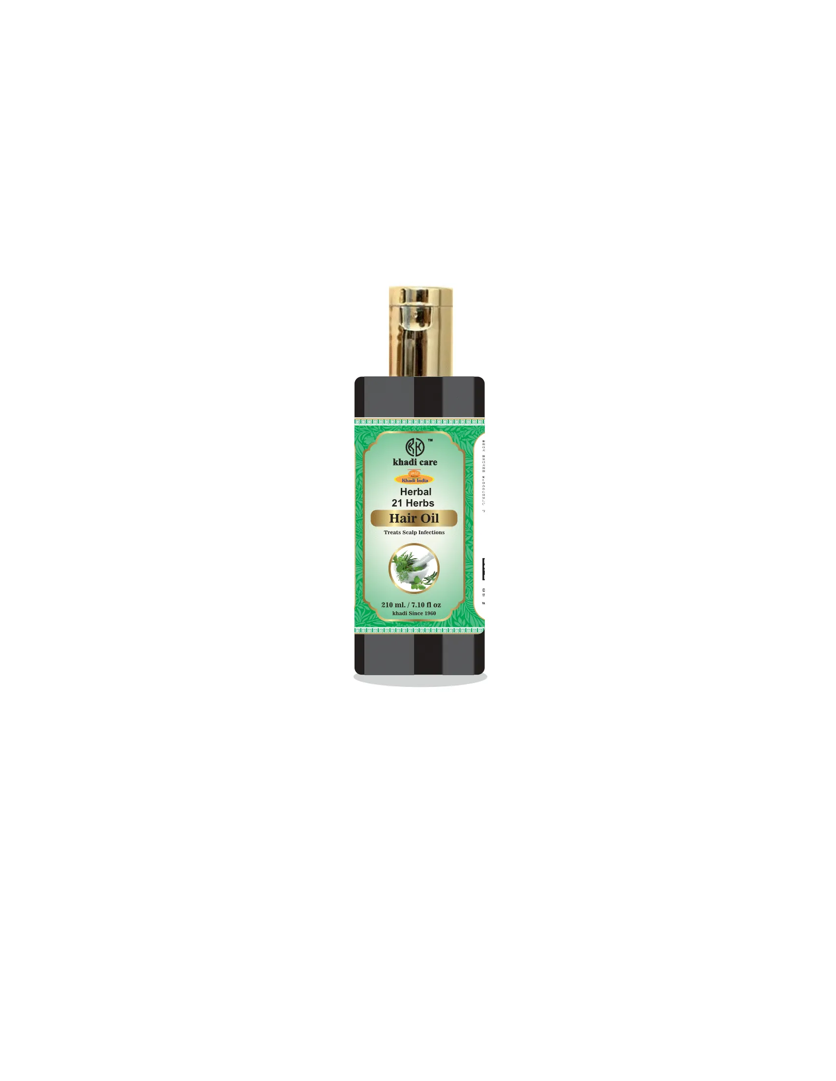Khadi Care Herbal 21 Herbs Hair Oil - 210ml