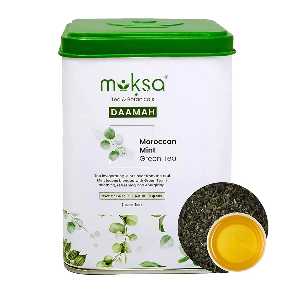 Moksa Moroccan Mint Green Tea