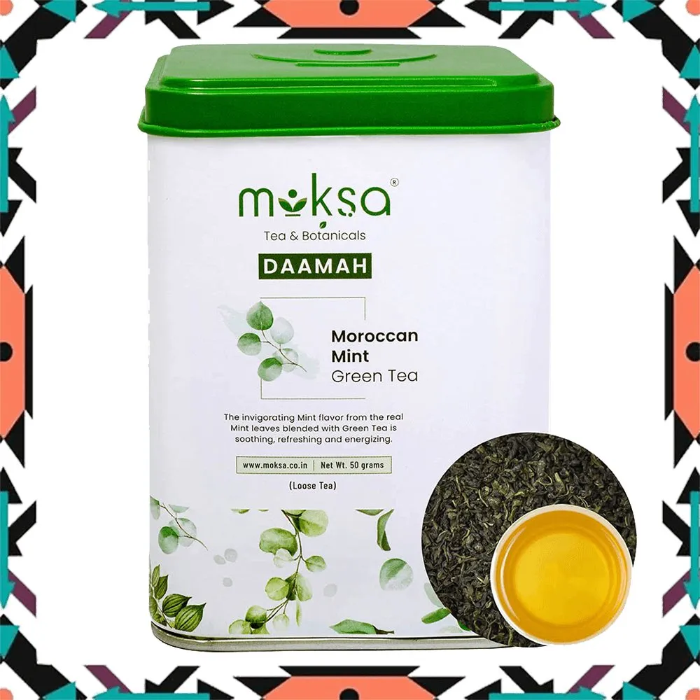 Moksa Moroccan Mint Green Tea