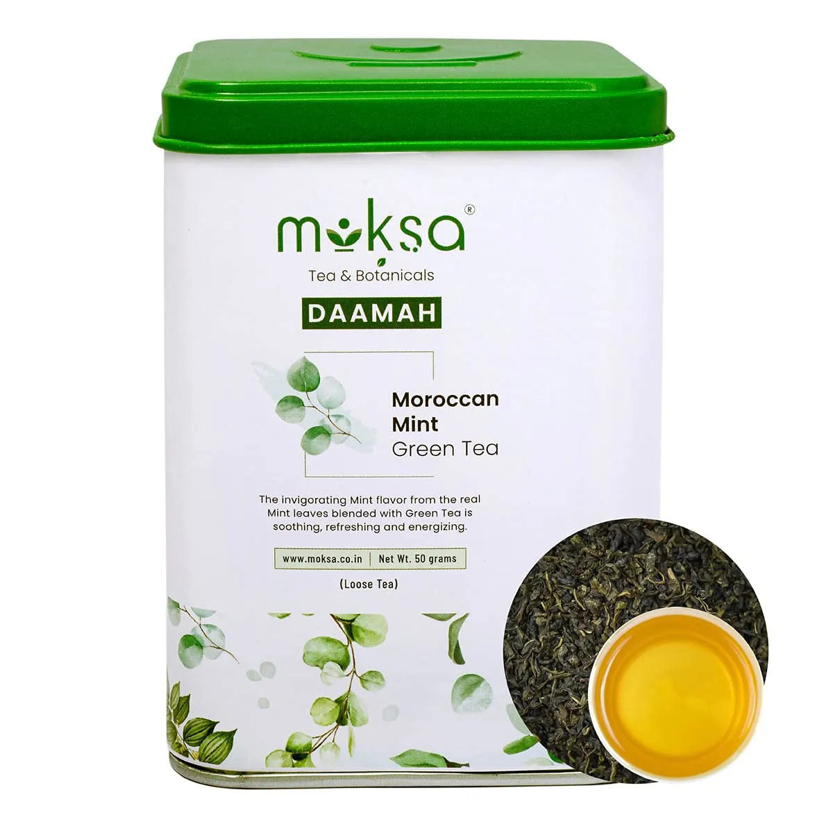 Moksa Moroccan Mint Green Tea