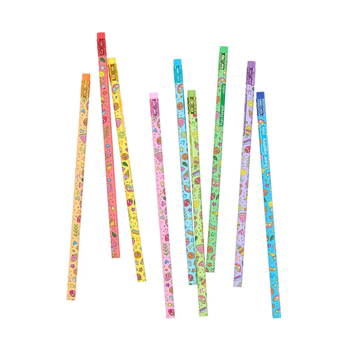 Ooly Color Doodlers Scented Erasable Colored Pencils