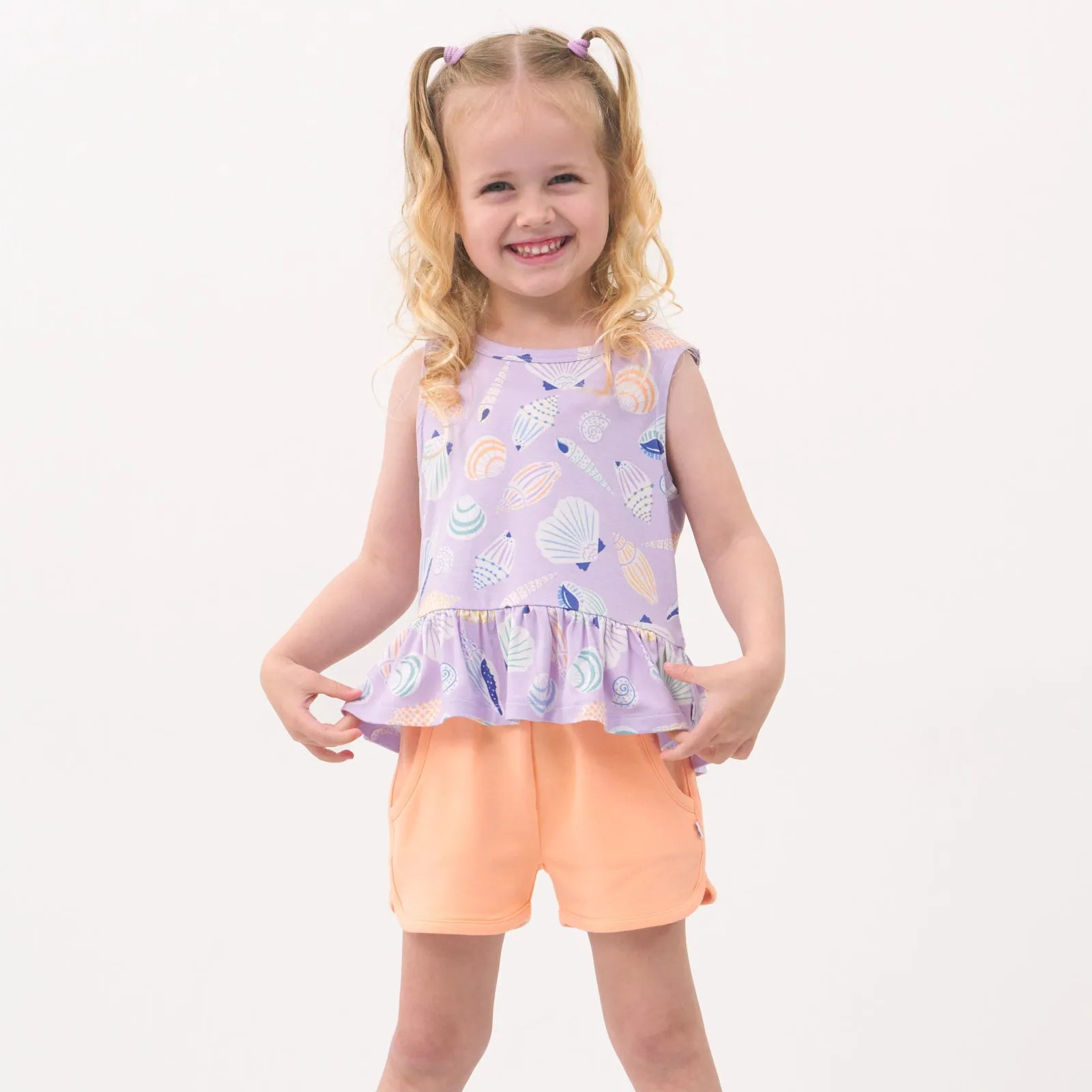 Peach Nectar Dolphin Shorts