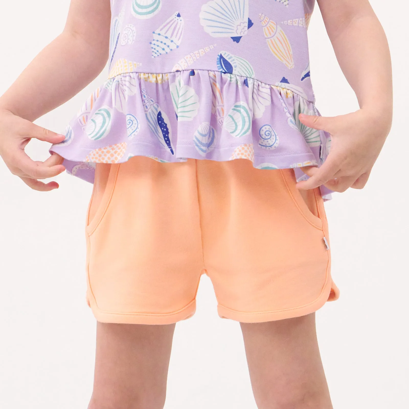 Peach Nectar Dolphin Shorts