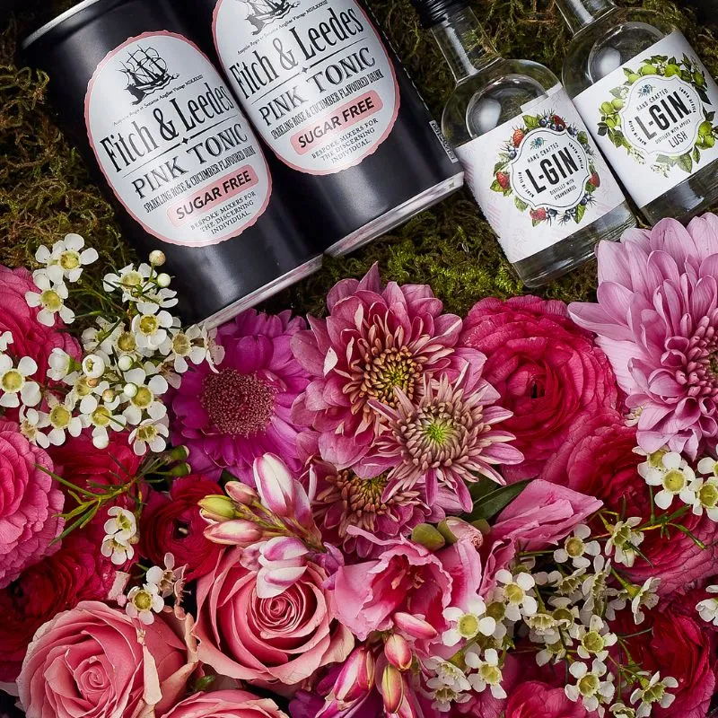 Pink Gin Floral Box