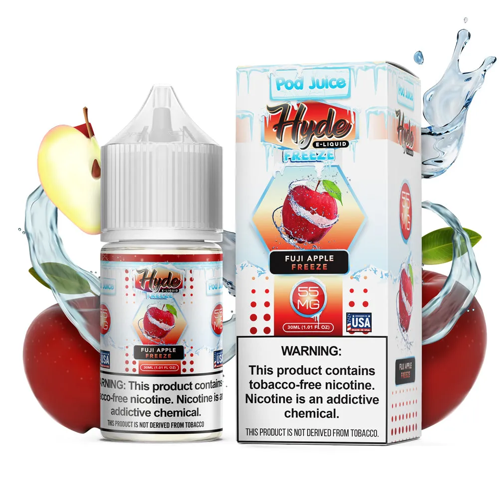 POD Juice X Hyde - Fuji Apple Freeze - Nicotine Salt 30ML E-Liquid