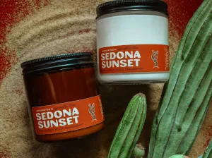 SEDONA SUNSET - Dragonfruit, Cactus, Peach Candle