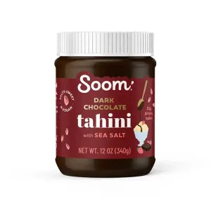 SOOM - DARK CHOCOLATE SEA SALT TAHINI