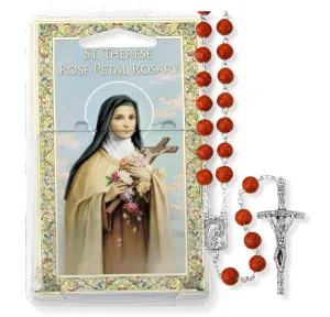 St. Therese Rose Petal Rosary