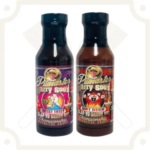 SYD BBQ Sauce - 2 Pack (KC Cheeky Sweet & Hot Burn)