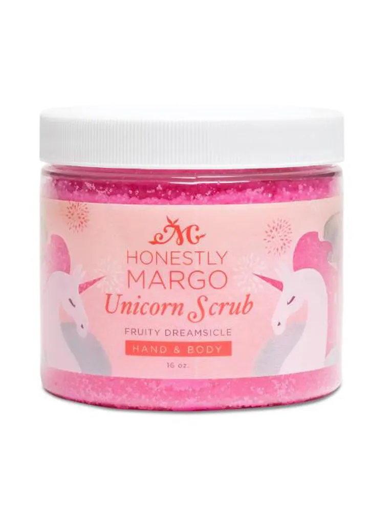Unicorn Fruity Dreamsicle Hand & Body Scrub by Honestly Margo