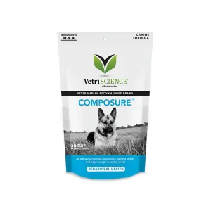VetriScience Composure Dog Supplement Calming Chews